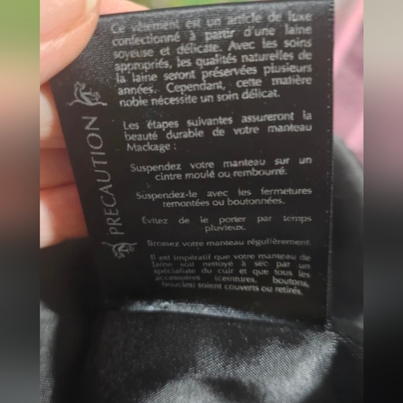 Mackage Black Winter Coat - Picture 13 of 15